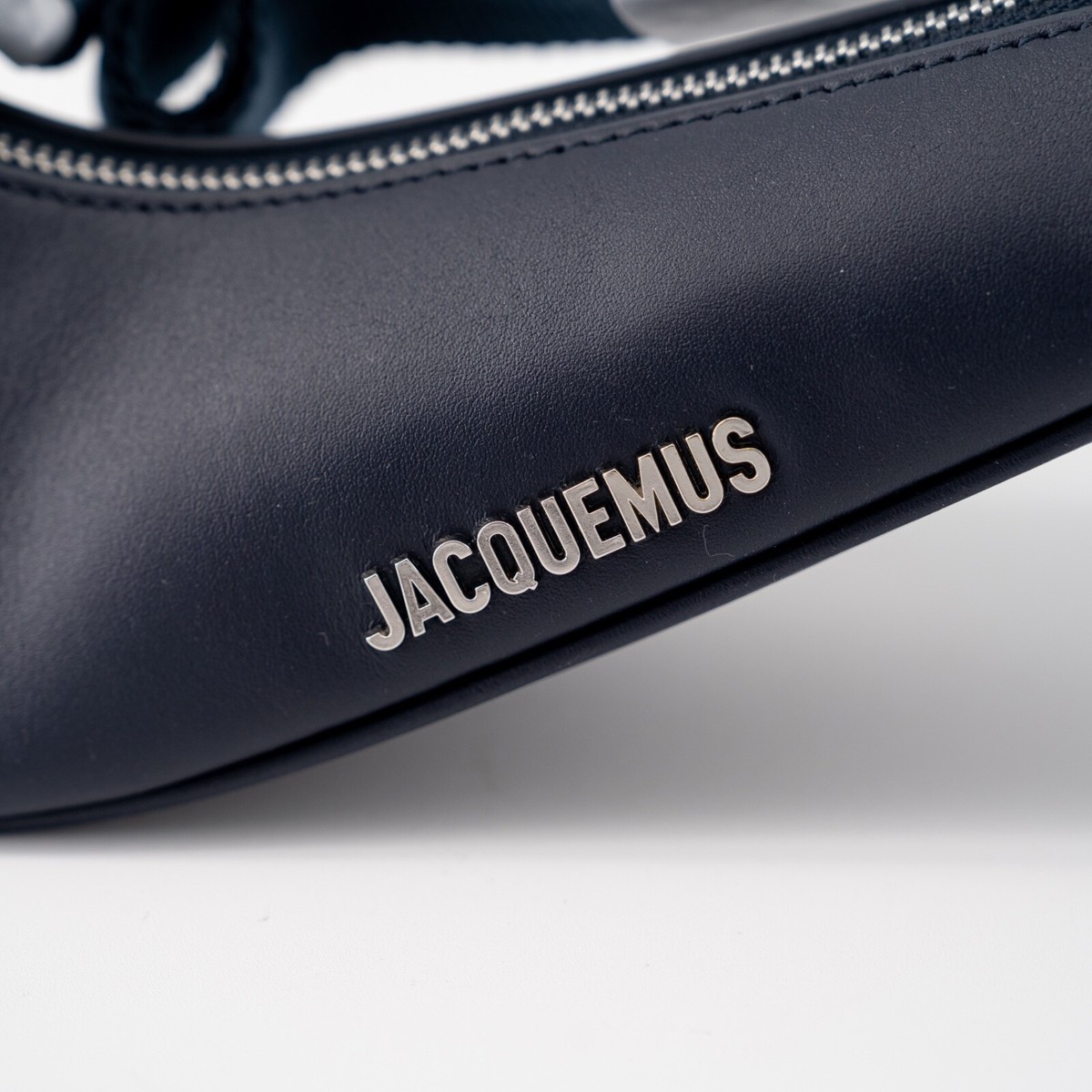 Jacquemus x Nike Le Sac Swoosh Shoulder Bag Midnight Navy Leather