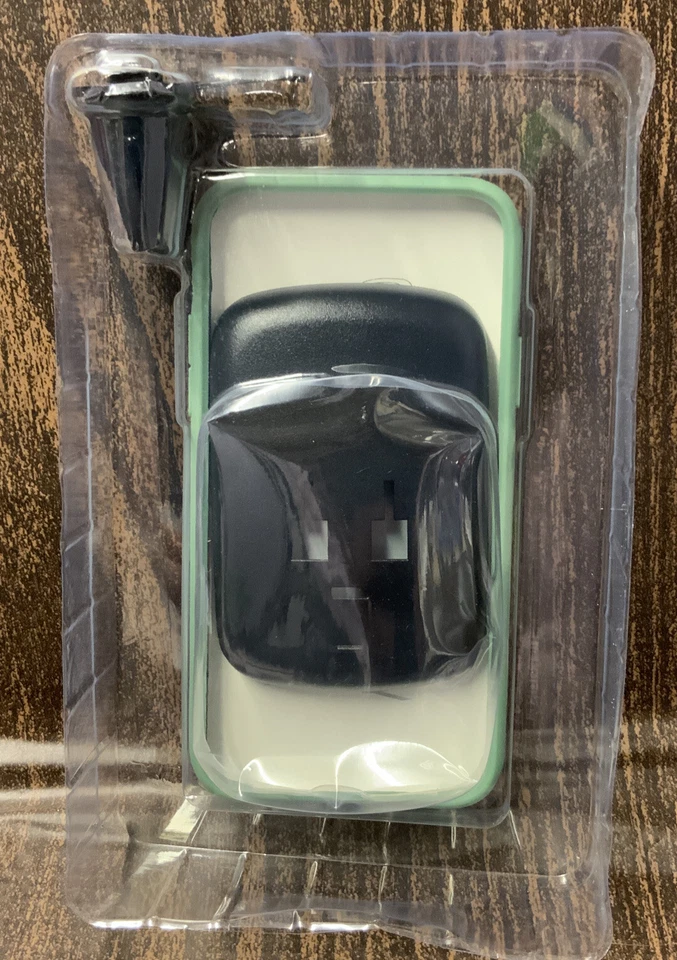 🍒 Funda Evutec Iphone para Iphonex con montaje de ventilación magnética-Sage👌🆕¡Como se muestra!!️ Foto 2 de 2