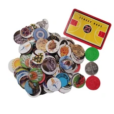 200 POGS, 3 Slammers, 1 Game Board Set-Great for Beginners-Join the POG Craze