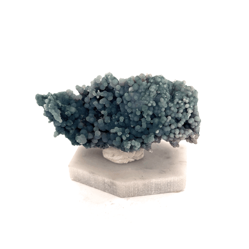 Traube / Caledonit Achat, Indonesien, 79,06gr, 8x3x5cm - Bild 5 von 5