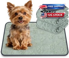 Washable Pee Pads for Dogs, 2Pack Reusable Puppy Pads, Super Absorbent  Leakpro