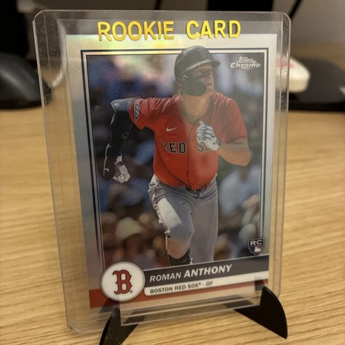 2026 Topps Chrome Refractor Flagship Roman Anthony #16 (RC) Rookie Card Red Sox