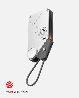 Aulumu M10 10000mAh Multi-Charging Dual-Mag Power Bank + Zubehör