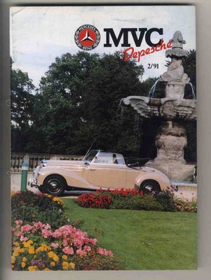 [d3829] 1991/2 MVC Depesche (Mercedes Veteranen Club von Deutschland eV.)/,... (