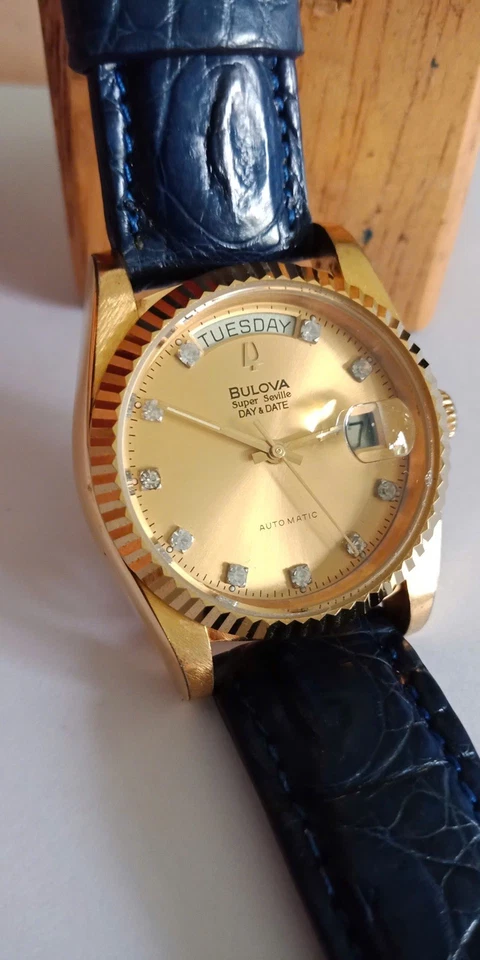 BULOVA Super Seville DAYDATE, Automatic 17jewels For Men’s Watch  - Image 2 of 4