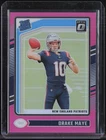 2024 Panini Donruss Optic Pink #229 Drake Maye RC Rookie #1