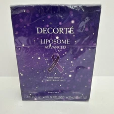 Decorte Liposome Advance Purple Ribbon Set Repair Serum Eye Cream - Sealed