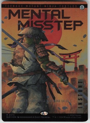 MTG Mental Misstep Foil NM Secret Lair Drop Series Magic 2373