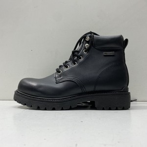 State Street Black Waterproof Lace Up Ankle Work Boots Size 7W