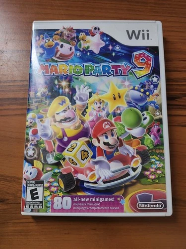 Mario Party 9 Nintendo Wii Complete CIB