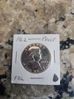 1962 PROOF FULL BELL FRANKLIN HALF