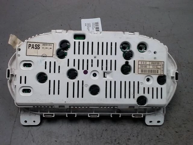 🇫🇷 BLOC COMPTEURS HONDA CIVIC 2001- ➤78100S5SG32 ♻️ - Photo 2/3