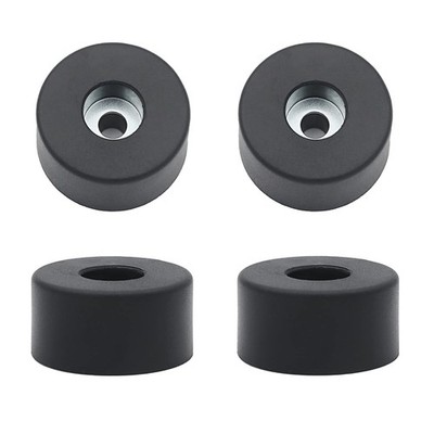 Air Compressor Isolator Pads - 4 Pack Replacement Rubber Feet 192310GS Black 