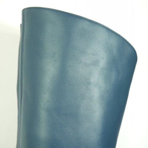 Stivali Sezane Editions Amandine denim blu pelle al ginocchio taglia 40/UK 7 - Foto 4 di 13