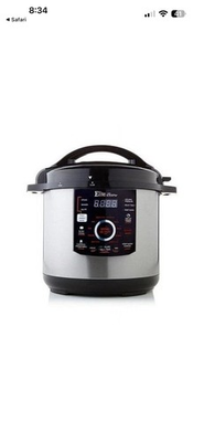 #ad #ad Elite Bistro By Maxi Matic 8 Quart Electric Pressure Cooker EPC 816 New Open Box $174.95