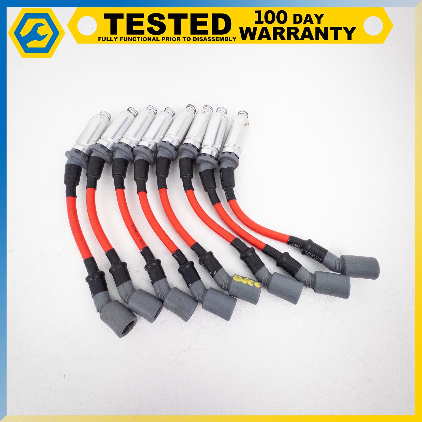 05-13 CORVETTE C6 DRAGON FIRE PERFORMANCE IGNITION COIL SPARK PLUG WIRES SET OEM