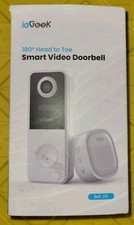 ieGeek Doorbell Camera Wireless No Subscription, 3MP Video Doorbell with Chime