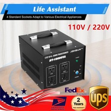 8000W Step Up  Step Down Transformer 110V to 220V 220V to110V Voltage Converter