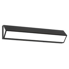24-Inch LED Modern Bathroom Vanity Light Fixtures, Matte Black Modern Acrylic...