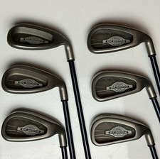 Callaway BIG BERTHA X-12 Iron Set 6,7,8,9, PW, SW R Flex Graphite Shafts RH