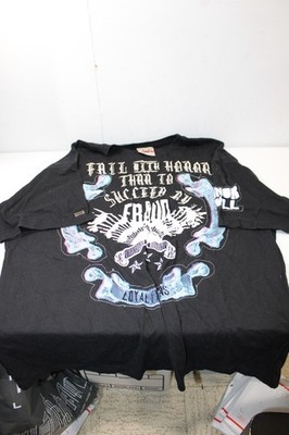Blac Label Premium Shirt Mens 68 black Fail With Honor Graphic 4XL
