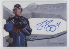 2008-09 Upper Deck Ice Glacial Graphs Zach Bogosian #GG-ZB Auto 2vh