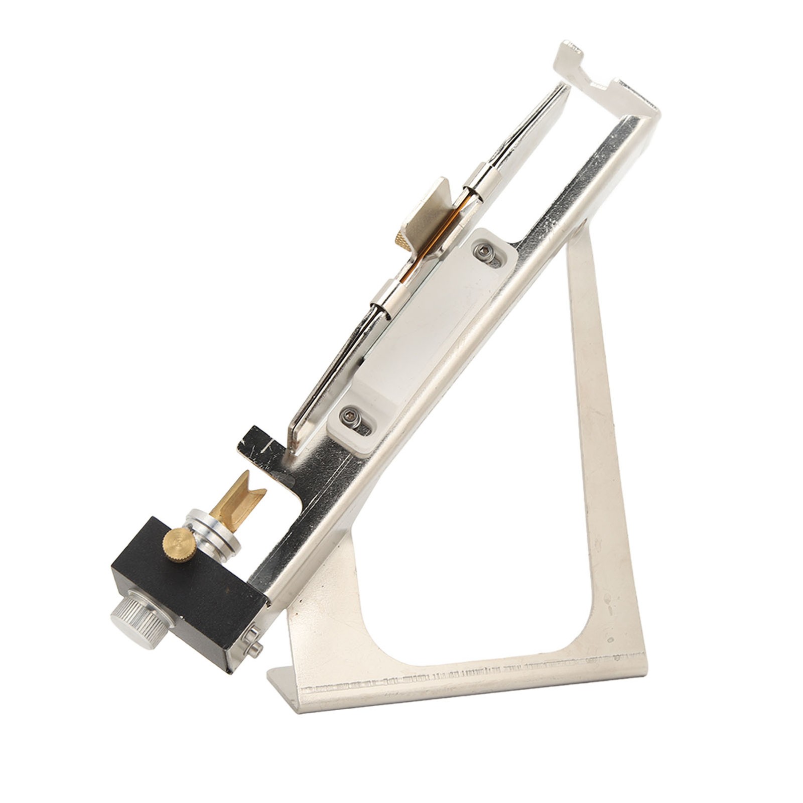 Archery Fletching Tool Fletching Jig Stainless Steel Clear Scale Adjustable BL