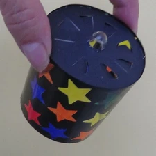 New Star Spinner Bradford Star Tree Topper or Small Dome Psychedelic Motion Lamp