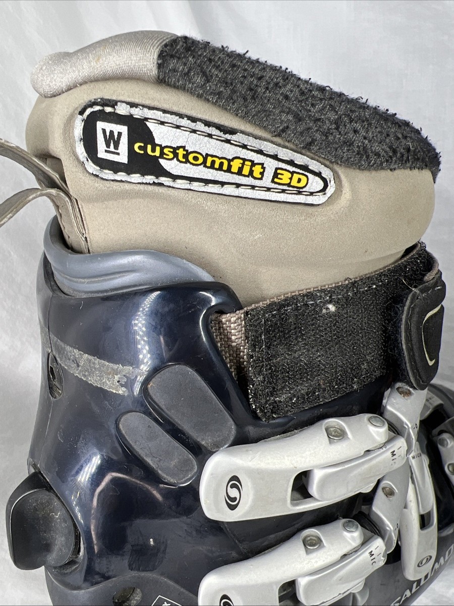 salomon 9.0 evolution ski boots Salomon Evolution 9.0 Downhill Ski Boots Customfit 3D Made In Italy Women's  6.5