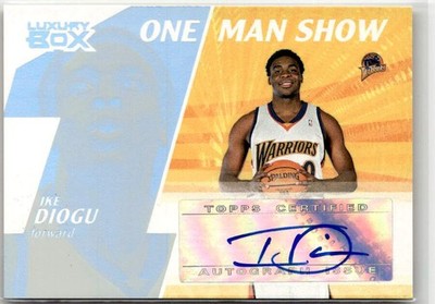 2005-06 Topps Luxury Box #OMSA-ID Ike Diogu One Man Show Autographs #/67