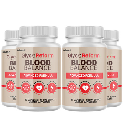 Glyco Reform Blood Balance- Blood Support- 4 Bottles- 240 Capsules