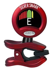 SNARK 2 Clip-on All Instrument Tuner-Red/Silver (SILRED) 