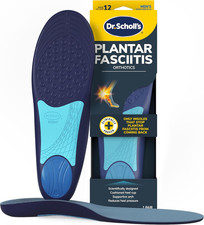 Dr. Scholl  S Plantar Fasciitis Orthotic Insoles, Immediately Relieves Pain: Hee