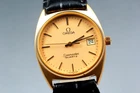[N MINT] Omega Seamaster Quartz Gold Dial Cal.1342 Ref.196.0186 Men's From JAPAN