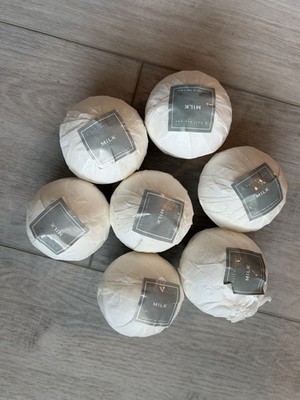 Pottery Barn K Hall Designs MILK Women's Bath & Body Bath Bombs (7) Retail $56