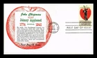 US COVER JOHNNY APPLESEED AMERICAN FOLKLORE FIRST DAY ISSUE KHOL KRAFT
