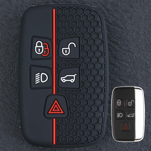 For Range Rover Sport Evoque Jaguar Land Rover Key Chain Holder Case Cover Shell - Picture 10 of 10