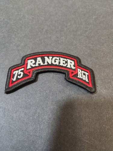 Ranger Tab 75 Ranger Bn Full Color Sew On Patch 75th Bat Badge - Bild 2 von 3