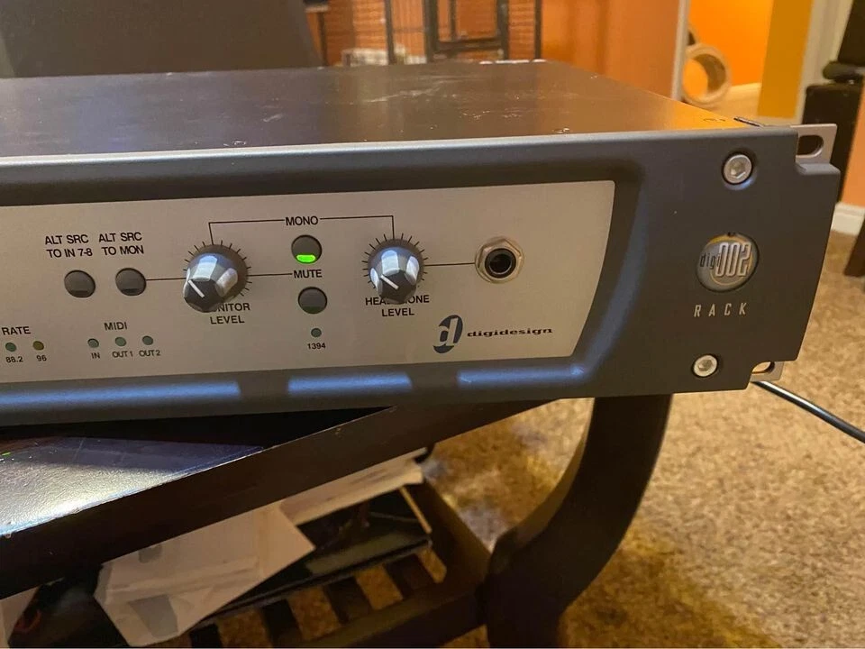 Digidesign Digi 002 Rack Firewire Audio Midi Digital Recording Interface MX002RK - Image 3 of 4