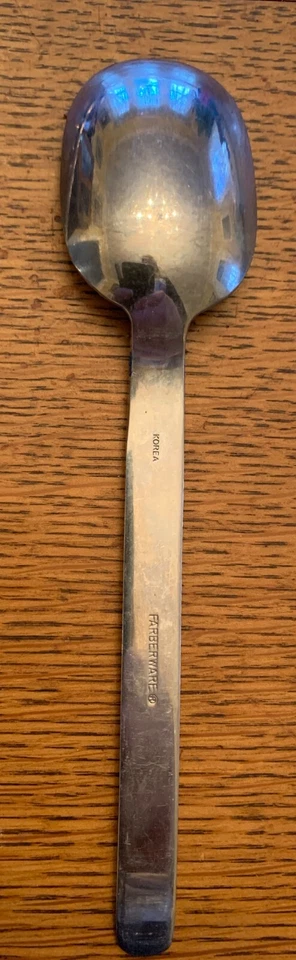 17 piezas de cubiertos de acero inoxidable celestial brillante cresta central cucharas tenedores Foto 3 de 4