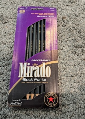 7 Mirado Black Warrior Paper Mate Pencils No. 2 HB Cedar