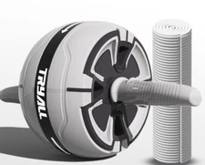 Fodoto Ab Roller Abdominal Exercise Roller - Forward Brake & Auto Rebound