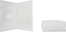  5 Super Clear 14mm 2 Disc Capacity PREMIUM DVD Cases Boxes Disk DV2R14CLPR