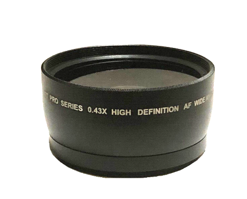 58mm Wide Angle Lens, UV Filter, Lens Hood for Canon EOS T100 T8i