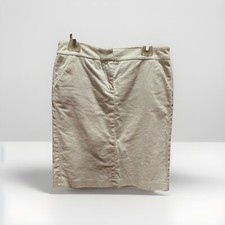 J Crew Stretch Corduroy Skirt, Size 4, Low Rise, Pockets Casual School
