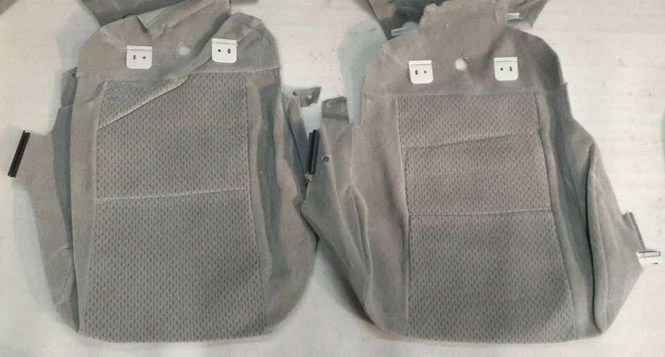 2004-2006 Toyota Camry OEM Factory Cloth Cover Set Gray - Image 3 of 4
