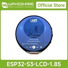 Waveshare ESP32-S3 1.85inch Round Display Development Board 360×360 32-bit LX7