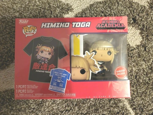 Funko Pop & Tee My Hero Academia Himiko Toga Unmasked GameStop Exclusive 2XL