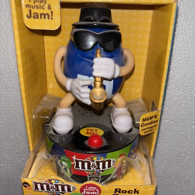 M&M Rock Stars Saxophone & Yellow Drummer Player In Package