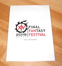 FINAL FANTASY XIV FAN FESTIVAL 2019 Paris Promo Rare Magnet Set Square Enix